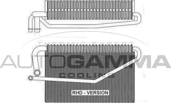Autogamma 112165 - Evaporatore, Climatizzatore autozon.pro