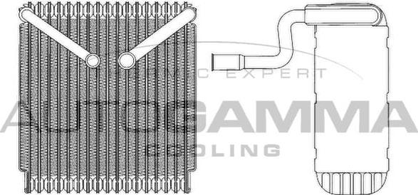 Autogamma 112100 - Evaporatore, Climatizzatore autozon.pro