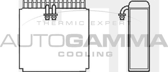 Autogamma 112206 - Evaporatore, Climatizzatore autozon.pro