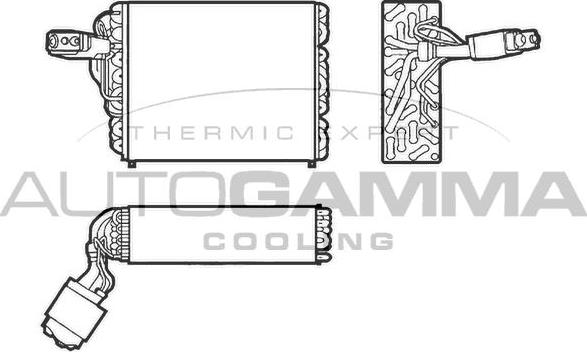 Autogamma 112207 - Evaporatore, Climatizzatore autozon.pro