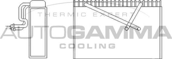 Autogamma 112216 - Evaporatore, Climatizzatore autozon.pro