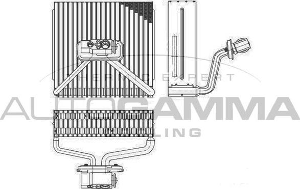 Autogamma 112218 - Evaporatore, Climatizzatore autozon.pro