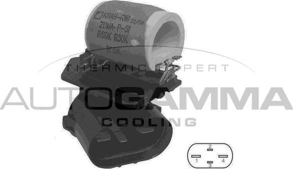 Autogamma GA15671 - Resistore addizionale, Elettromotore-Ventola radiatore autozon.pro