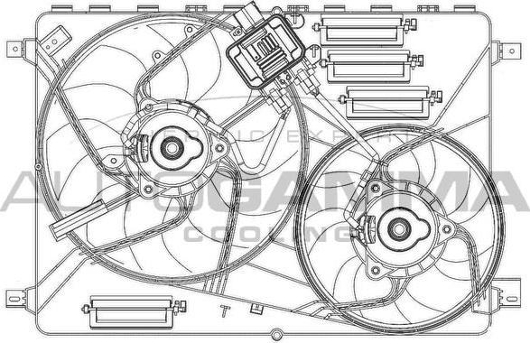 Autogamma GA200961 - Ventola, Raffreddamento motore autozon.pro