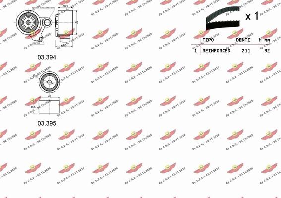 Autokit 04.5400 - Kit cinghie dentate autozon.pro