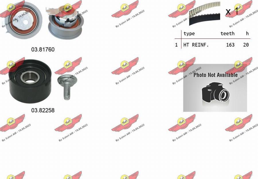 Autokit 04.5488 - Kit cinghie dentate autozon.pro