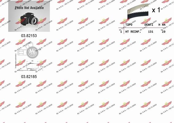 Autokit 04.5476 - Kit cinghie dentate autozon.pro