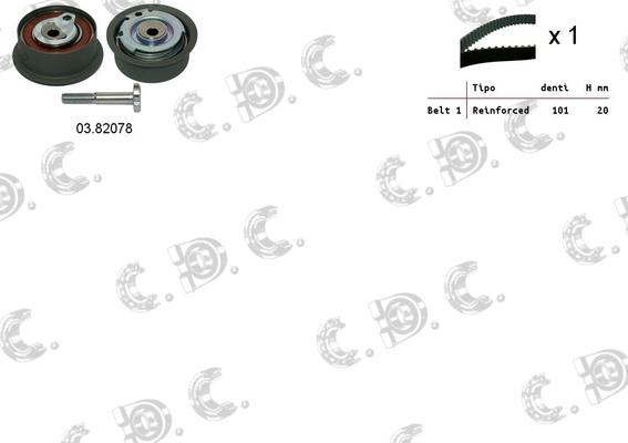 Autokit 04.5472 - Kit cinghie dentate autozon.pro