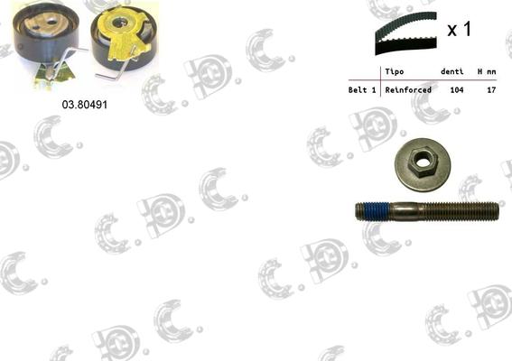 Autokit 04.5048 - Kit cinghie dentate autozon.pro