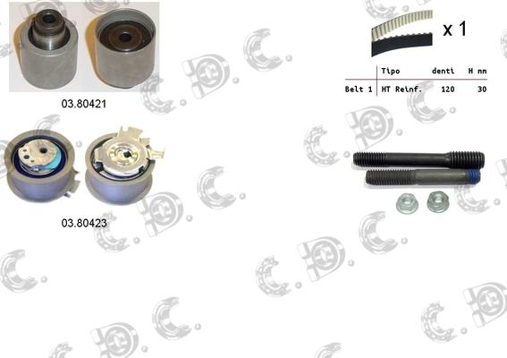 Autokit 04.5056 - Kit cinghie dentate autozon.pro