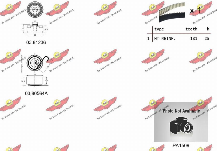 Autokit 04.5057APA - Pompa acqua + Kit cinghie dentate autozon.pro