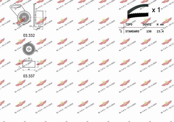 Autokit 04.5062 - Kit cinghie dentate autozon.pro