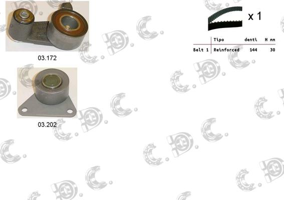 Autokit 04.5085 - Kit cinghie dentate autozon.pro