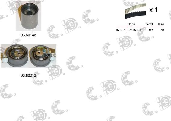 Autokit 04.5140 - Kit cinghie dentate autozon.pro