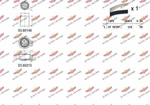 Autokit 04.5140 - Kit cinghie dentate autozon.pro