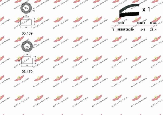 Autokit 04.5106 - Kit cinghie dentate autozon.pro