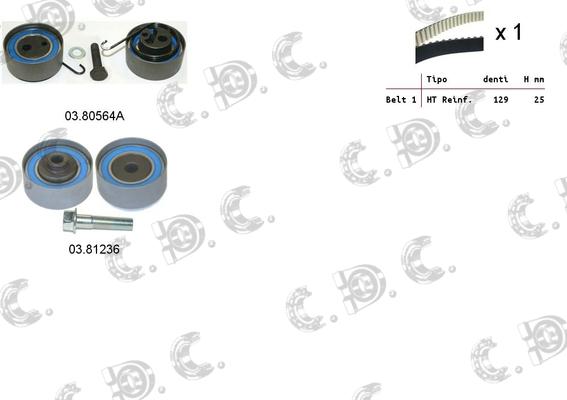 Autokit 04.5115 - Kit cinghie dentate autozon.pro