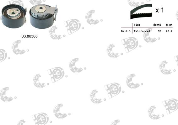 Autokit 04.5111 - Kit cinghie dentate autozon.pro