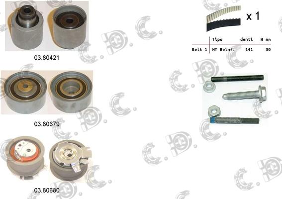 Autokit 04.5118 - Kit cinghie dentate autozon.pro