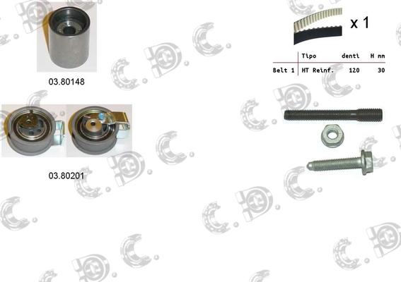 Autokit 04.5129 - Kit cinghie dentate autozon.pro