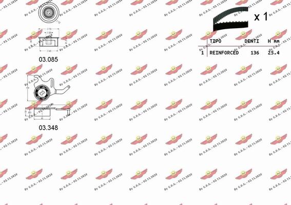 Autokit 04.5210 - Kit cinghie dentate autozon.pro