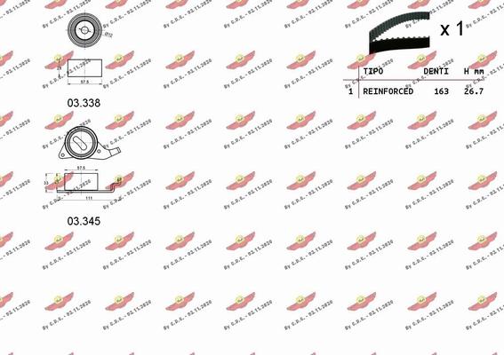 Autokit 04.5177 - Kit cinghie dentate autozon.pro