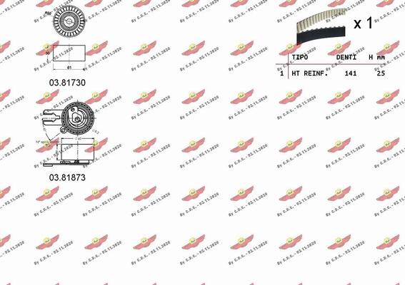 Autokit 04.5359 - Kit cinghie dentate autozon.pro