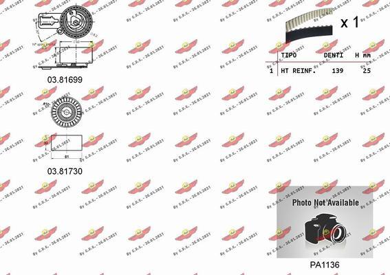 Autokit 04.5358PA - Pompa acqua + Kit cinghie dentate autozon.pro