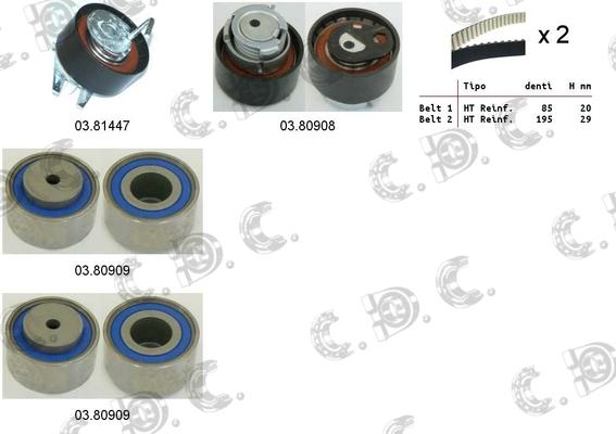 Autokit 04.5301 - Kit cinghie dentate autozon.pro