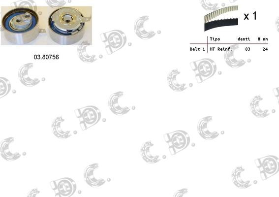 Autokit 04.5303 - Kit cinghie dentate autozon.pro