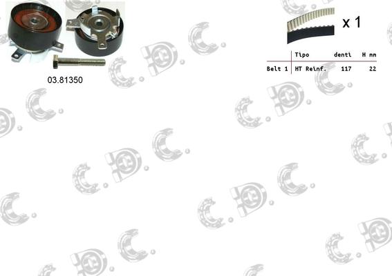 Autokit 04.5316 - Kit cinghie dentate autozon.pro