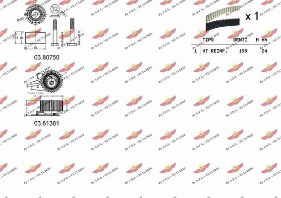 Autokit 04.5311 - Kit cinghie dentate autozon.pro