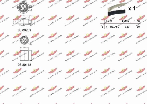 Autokit 04.5321 - Kit cinghie dentate autozon.pro