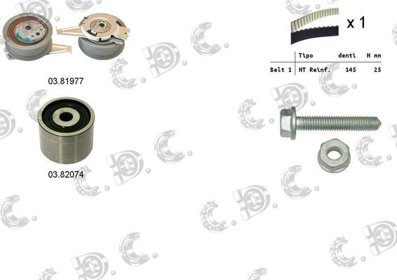 Autokit 04.5370 - Kit cinghie dentate autozon.pro