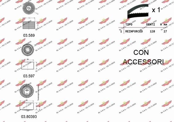 Autokit 04.5241 - Kit cinghie dentate autozon.pro