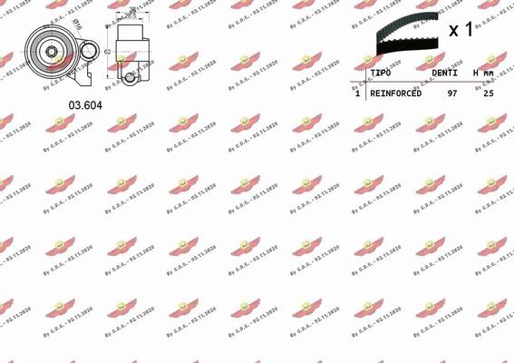 Autokit 04.5255 - Kit cinghie dentate autozon.pro