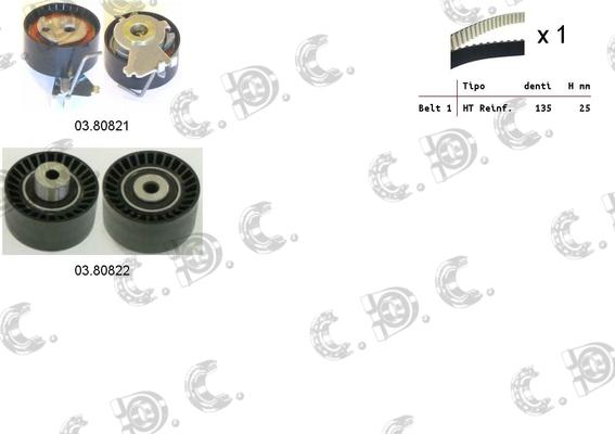 Autokit 04.5269 - Kit cinghie dentate autozon.pro