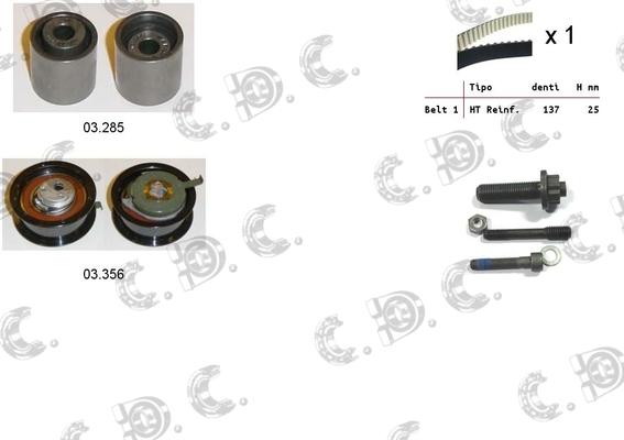 Autokit 04.5213 - Kit cinghie dentate autozon.pro