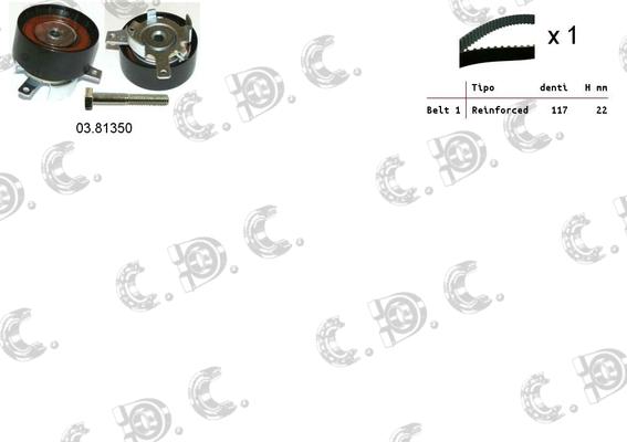 Autokit 04.5284 - Kit cinghie dentate autozon.pro