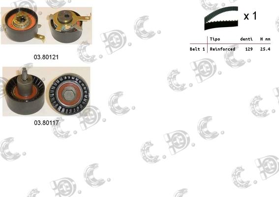 Autokit 04.5220 - Kit cinghie dentate autozon.pro