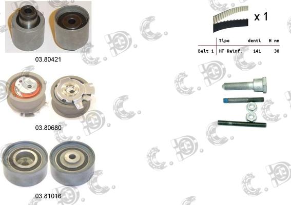 Autokit 04.5279 - Kit cinghie dentate autozon.pro