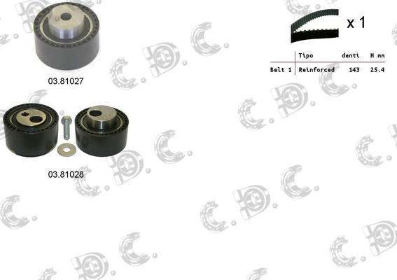 Autokit 04.5275 - Kit cinghie dentate autozon.pro