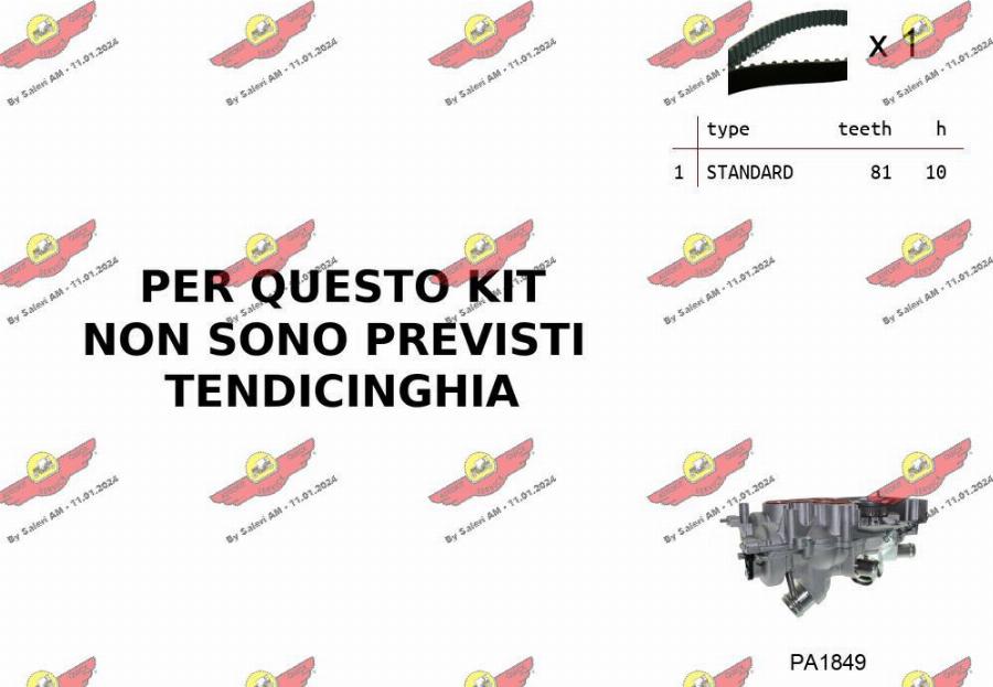 Autokit 04.5B06PA2 - Pompa acqua + Kit cinghie dentate autozon.pro