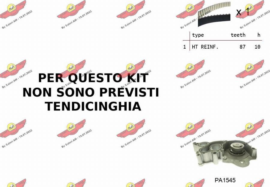 Autokit 04.5B03PA - Pompa acqua + Kit cinghie dentate autozon.pro