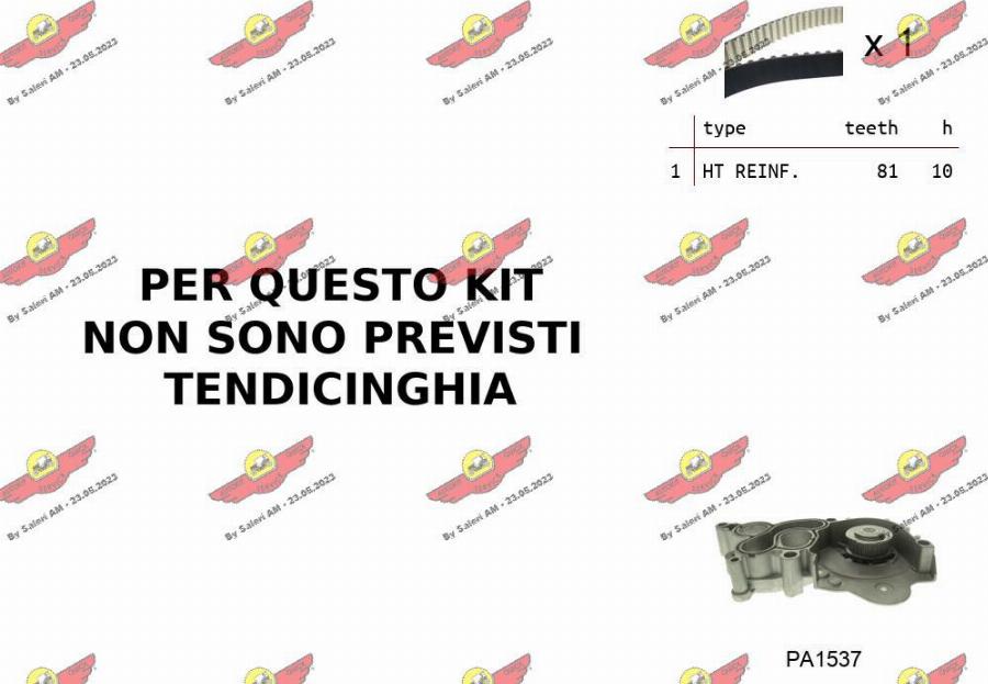 Autokit 04.5B02PA4 - Pompa acqua + Kit cinghie dentate autozon.pro