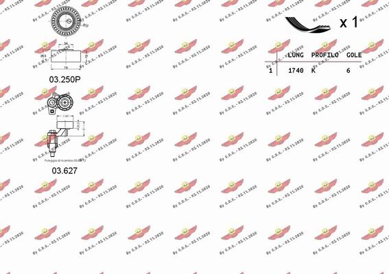 Autokit 06.0090 - Kit Cinghie Poly-V autozon.pro