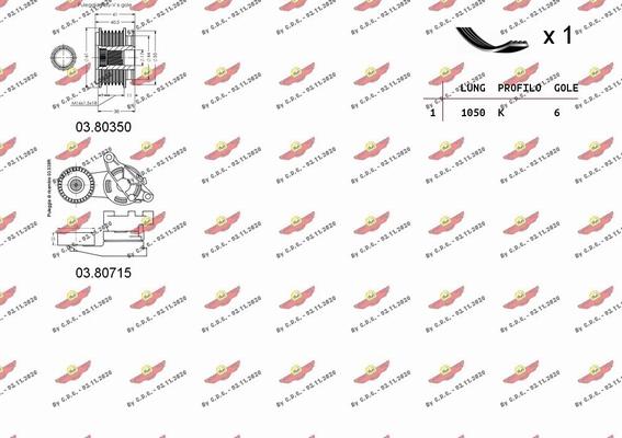 Autokit 06.0046 - Kit Cinghie Poly-V autozon.pro