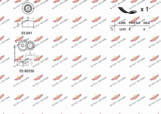 Autokit 06.0132 - Kit Cinghie Poly-V autozon.pro