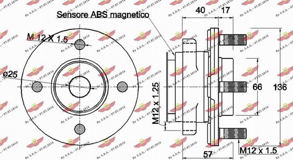 Autokit 01.98051 - Kit cuscinetto ruota autozon.pro