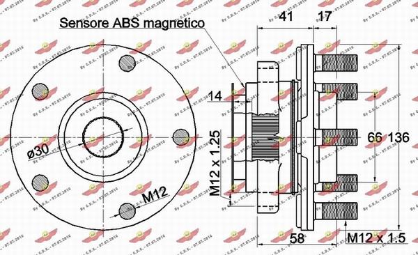 Autokit 01.98062 - Kit cuscinetto ruota autozon.pro